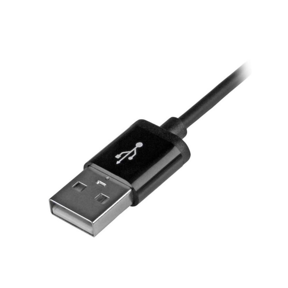 StarTech.com - Cable Lightning a USB de 1m - Cable Cargador para iPhone / iPad / iPod - Cable de Carga Rápida - Certificación MF