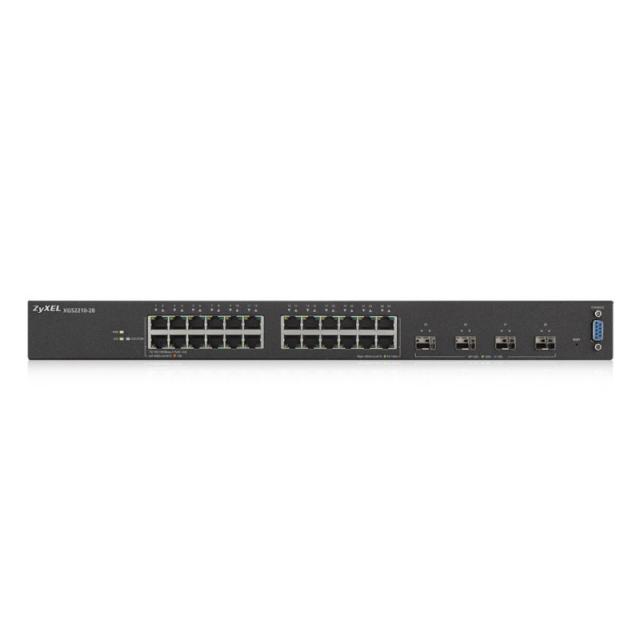 Zyxel - XGS2210-28 Gestionado L2 Gigabit Ethernet (10/100/1000) 1U Negro