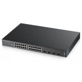 Zyxel - XGS2210-28 Gestionado L2 Gigabit Ethernet (10/100/1000) 1U Negro