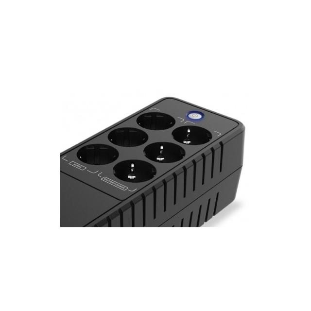 Conceptronic - ZEUS05E sistema de alimentación ininterrumpida (UPS) En espera (Fuera de línea) o Standby (Offline) 0,65 kVA 360