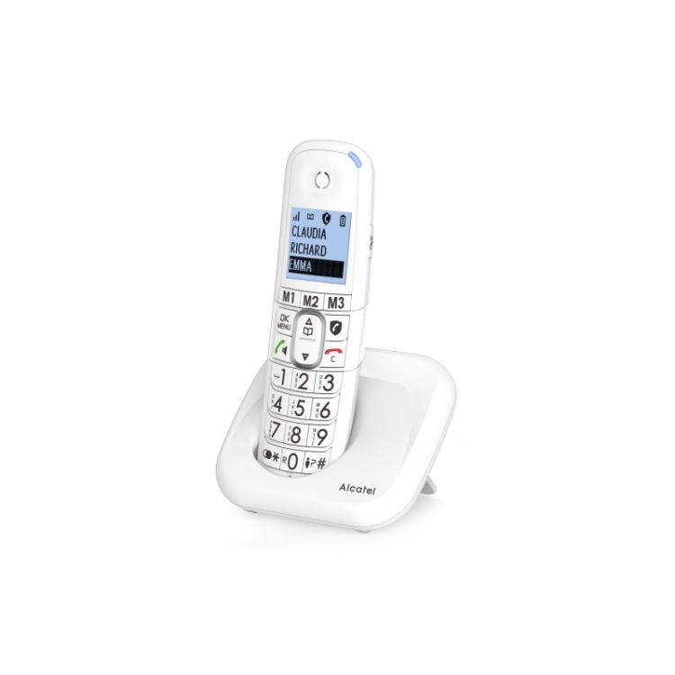 Alcatel - XL785 Teléfono DECT/analógico Identificador de llamadas Blanco - ATL1423259