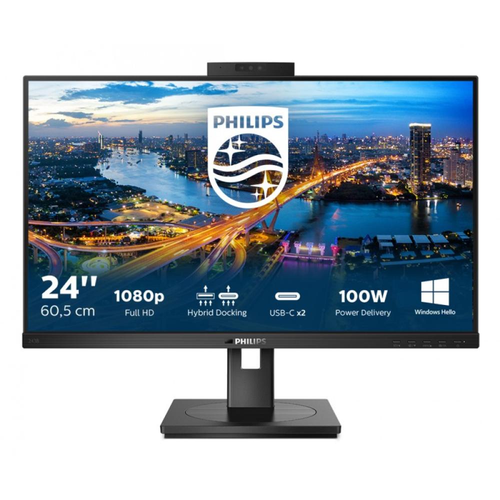 Philips - B Line 243B1JH/00 pantalla para PC 60,5 cm (23.8") 1920 x 1080 Pixeles Full HD LCD Negro