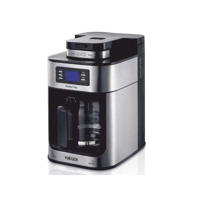 Haeger - CM-10B.010A cafetera eléctrica Semi-automática Cafetera de filtro 1,25 L