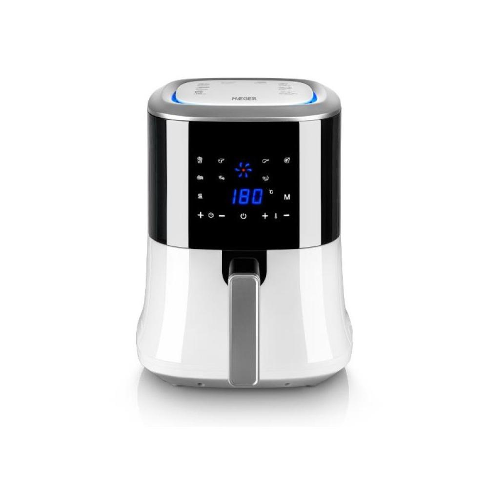 Haeger - AF-D22.001A freidora Sencillo 2,2 L 1000 W Freidora de aire caliente Blanco