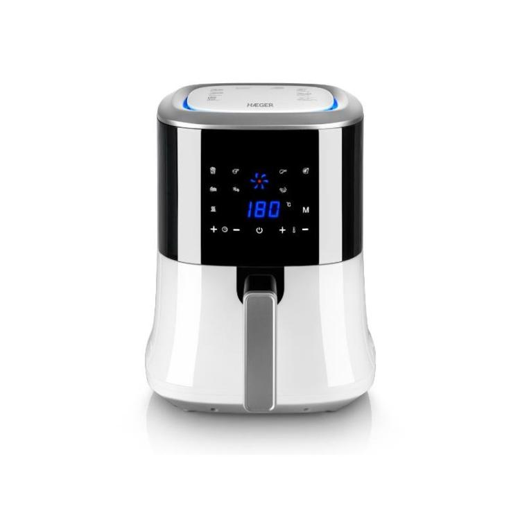 Haeger - AF-D22.001A freidora Sencillo 2,2 L 1000 W Freidora de aire caliente Blanco