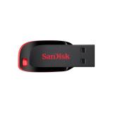 SanDisk - Cruzer Blade unidad flash USB 128 GB USB tipo A 2.0 Negro, Rojo