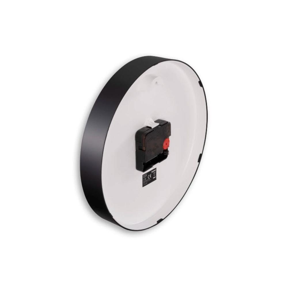 Hama - Salina Reloj de cuarzo Alrededor Negro, Blanco