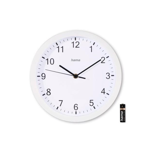 Hama - Elba Reloj de cuarzo Alrededor Blanco