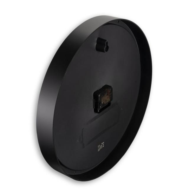 Hama - Aruba Reloj de cuarzo Círculo Negro, Blanco