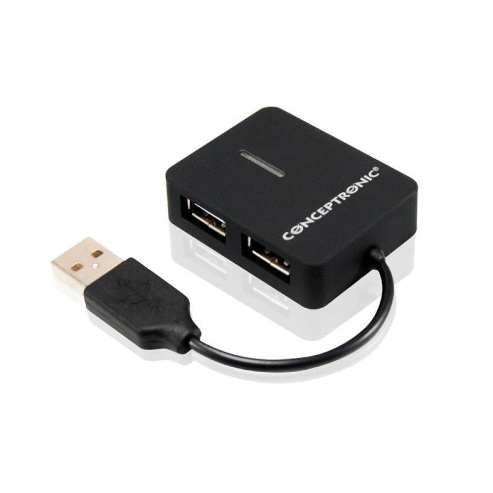 Conceptronic - Travel 4 Ports USB Hub