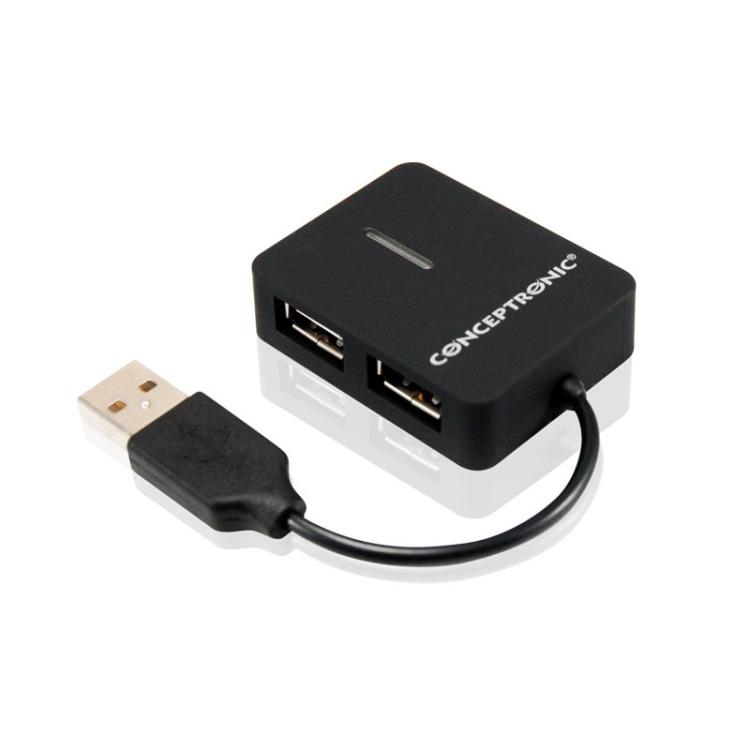 Conceptronic - Travel 4 Ports USB Hub