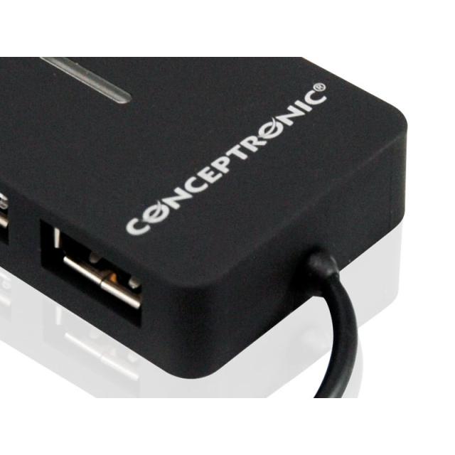 Conceptronic - Travel 4 Ports USB Hub