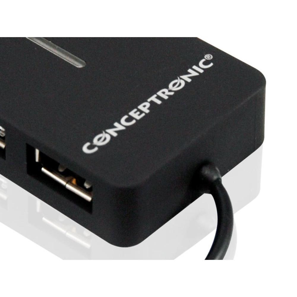 Conceptronic - Travel 4 Ports USB Hub