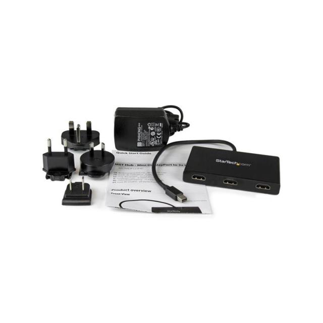StarTech.com - Concentrador MST - Mini DisplayPort a 3x HDMI