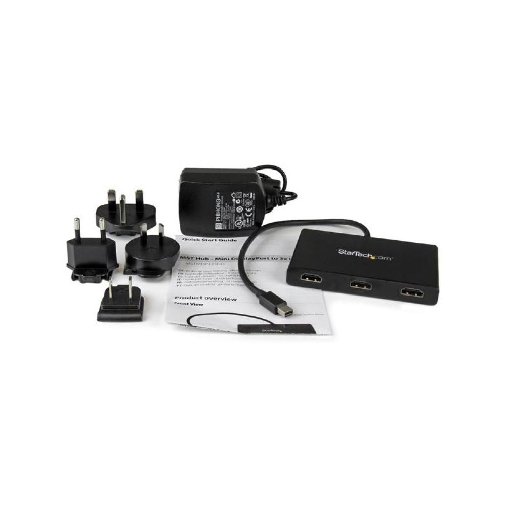 StarTech.com - Concentrador MST - Mini DisplayPort a 3x HDMI