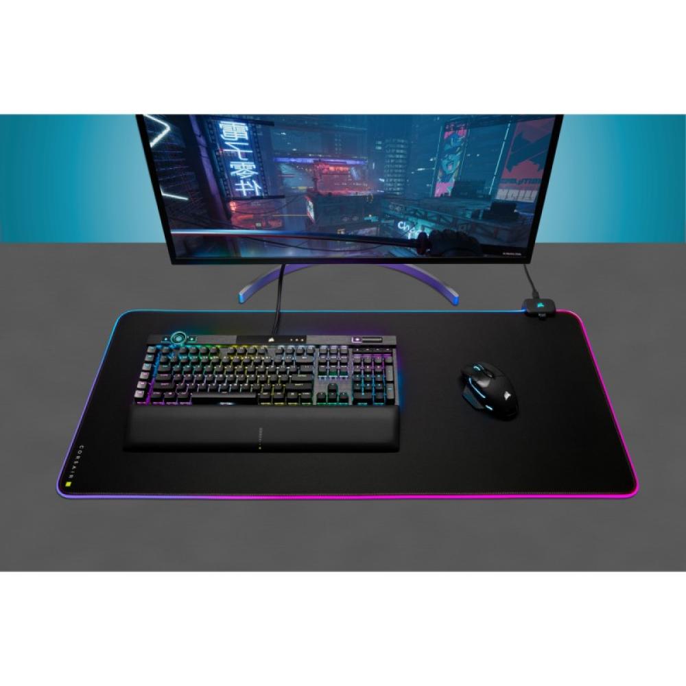 Corsair - MM700 RGB Alfombrilla de ratón para juegos Negro