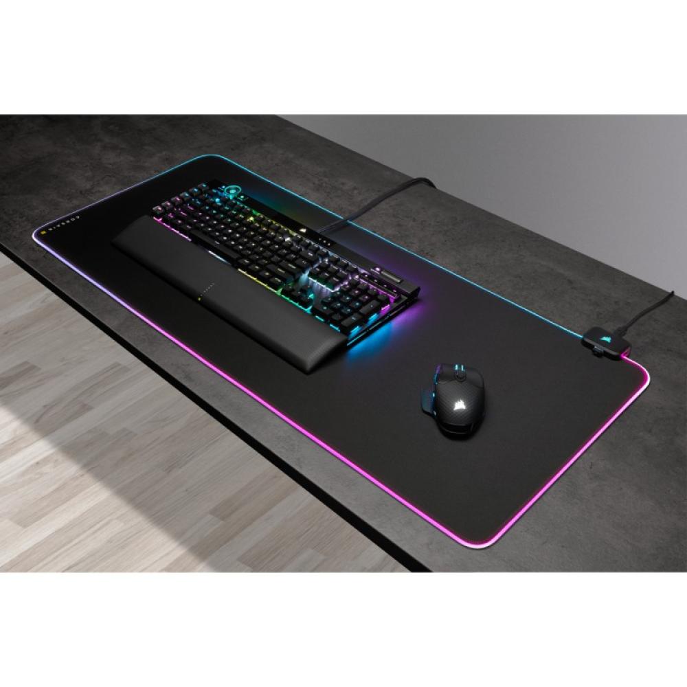 Corsair - MM700 RGB Alfombrilla de ratón para juegos Negro