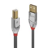 Lindy - 36640 cable USB USB 2.0 0,5 m USB A USB B Gris
