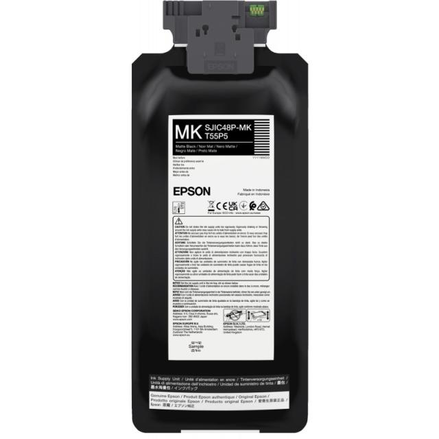 Epson - SJIC48P-MK cartucho de tinta 1 pieza(s) Original Negro mate