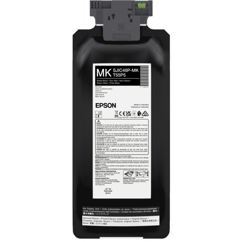 Epson - SJIC48P-MK cartucho de tinta 1 pieza(s) Original Negro mate