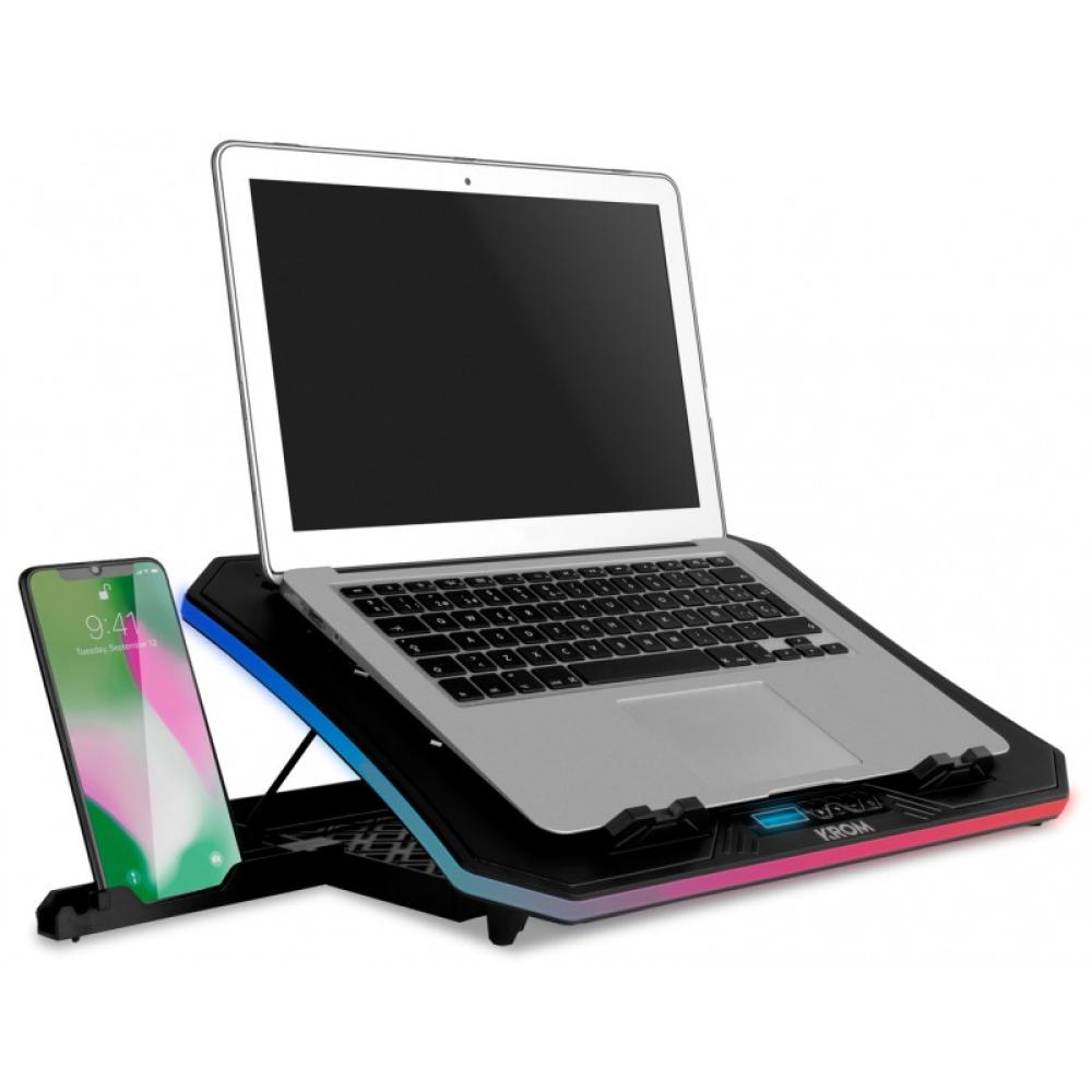 Krom - Kooler almohadilla fría 48,3 cm (19") 2100 RPM Negro