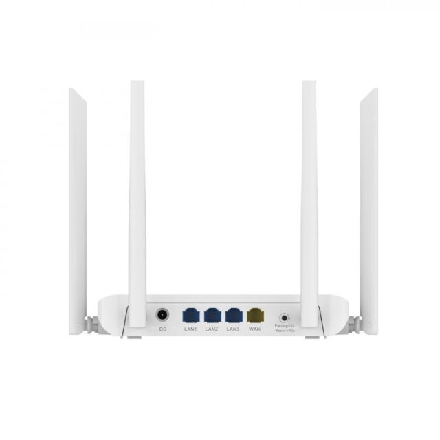 Ruijie Networks - RG-EW1200 router inalámbrico Ethernet rápido Doble banda (2,4 GHz / 5 GHz) Blanco