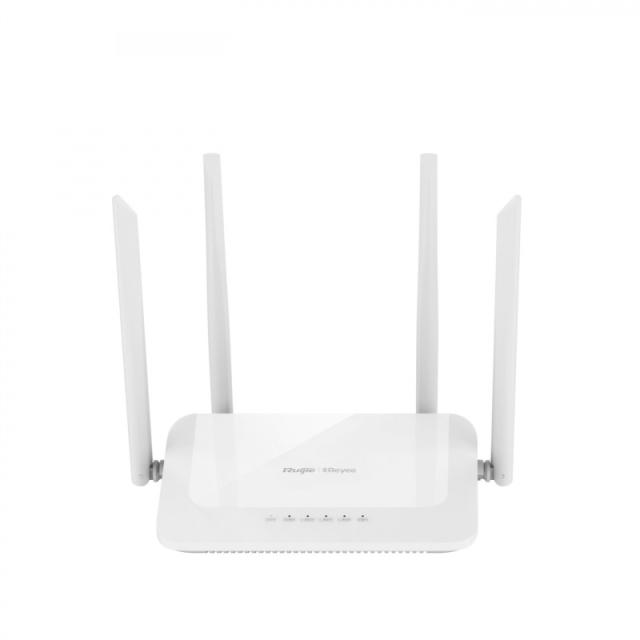 Ruijie Networks - RG-EW1200 router inalámbrico Ethernet rápido Doble banda (2,4 GHz / 5 GHz) Blanco
