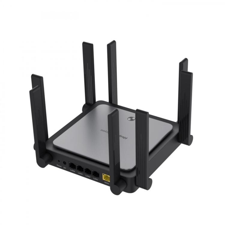 Ruijie Networks - RG-EW3200GX PRO router inalámbrico Gigabit Ethernet Doble banda (2,4 GHz / 5 GHz) Negro