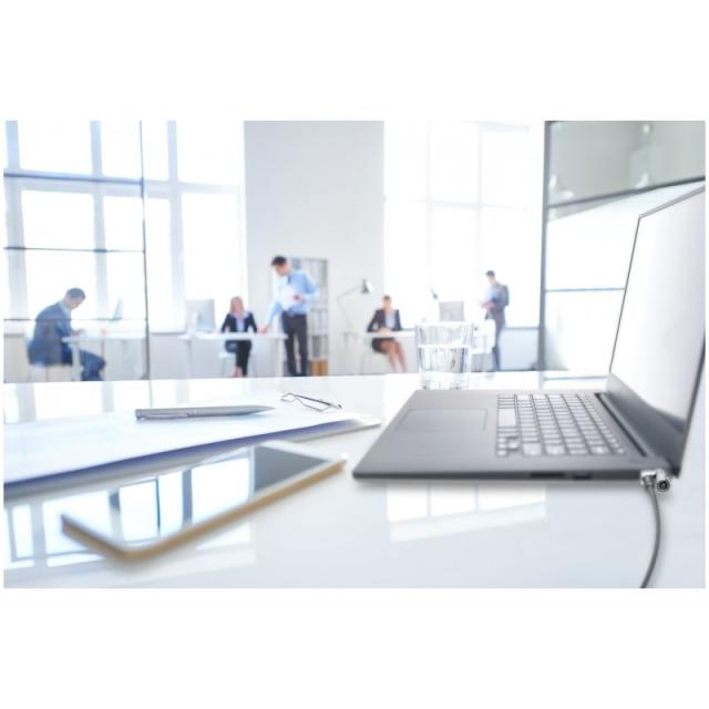 Kensington - Candado con llave MicroSaver 2.0 para ordenadores portátiles - K65020EU