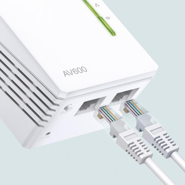 TP-Link - AV600 600 Mbit/s Ethernet Wifi Blanco 1 pieza(s)