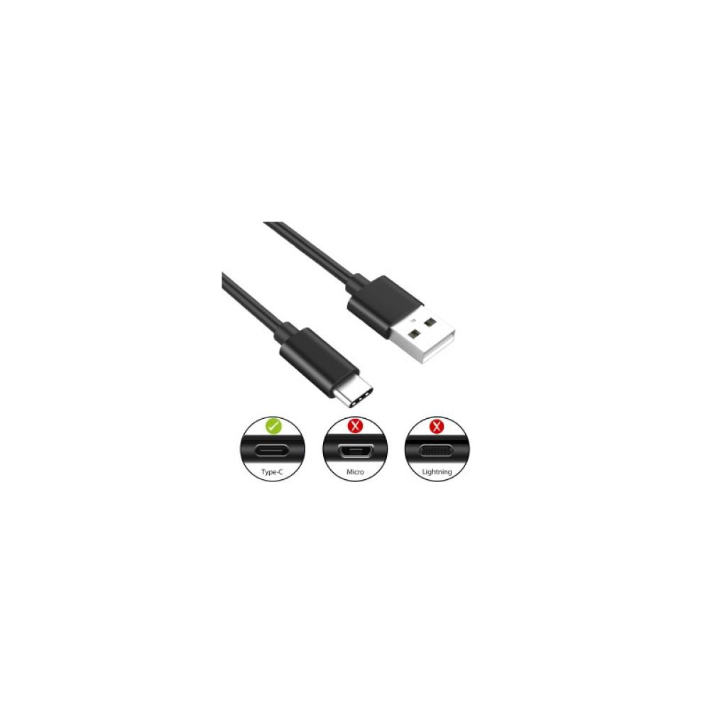 Ewent - EC1033 cable USB USB 2.0 1 m USB A USB C Negro