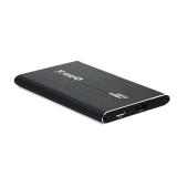 TooQ - TQE-2529B caja para disco duro externo 2.5" Carcasa de disco duro/SSD Negro