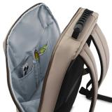 Hama - 00222046 mochila Mochila de senderismo Beige Poliéster reciclado