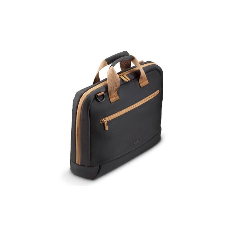 Hama - Ultra Lightweight 35,8 cm (14.1") Maletín Toploader Beige, Negro