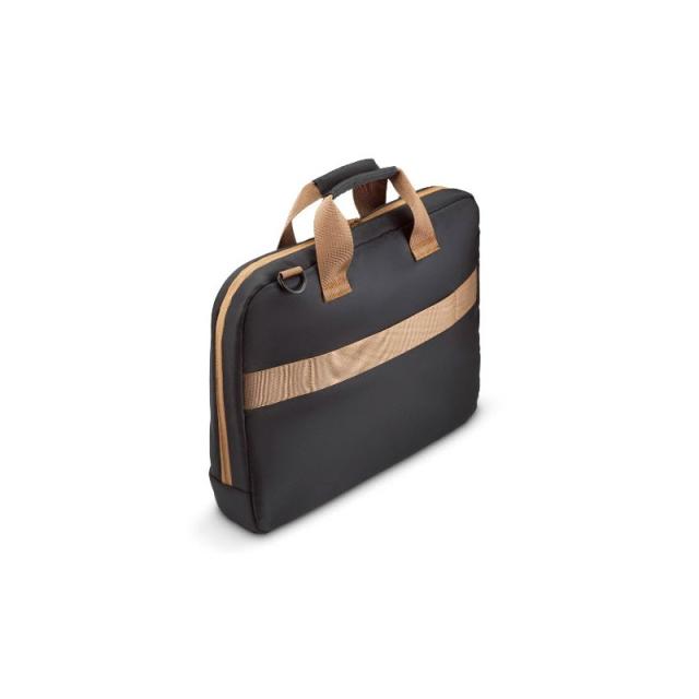 Hama - Ultra Lightweight 35,8 cm (14.1") Maletín Toploader Beige, Negro