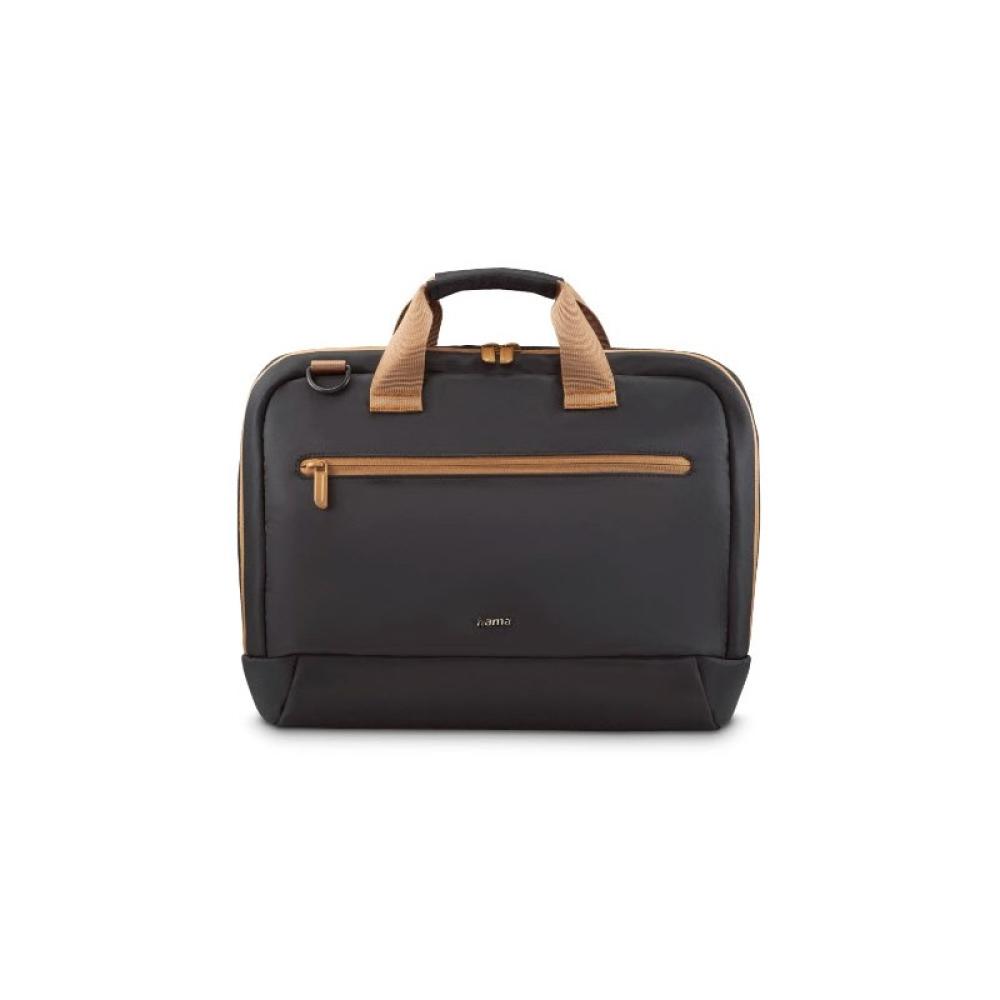 Hama - Ultra Lightweight 35,8 cm (14.1") Maletín Toploader Beige, Negro