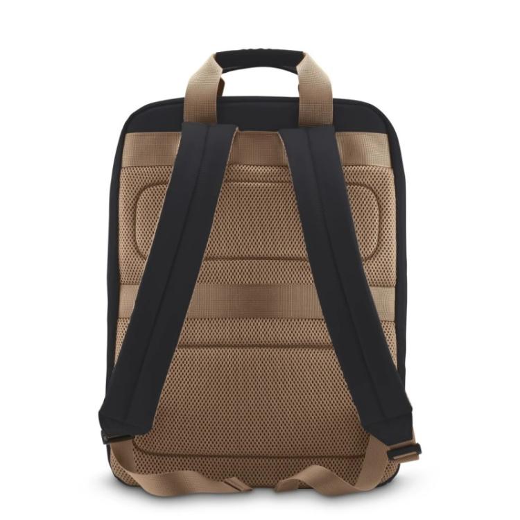 Hama - 00222056 mochila Mochila de senderismo Beige, Negro Poliéster reciclado