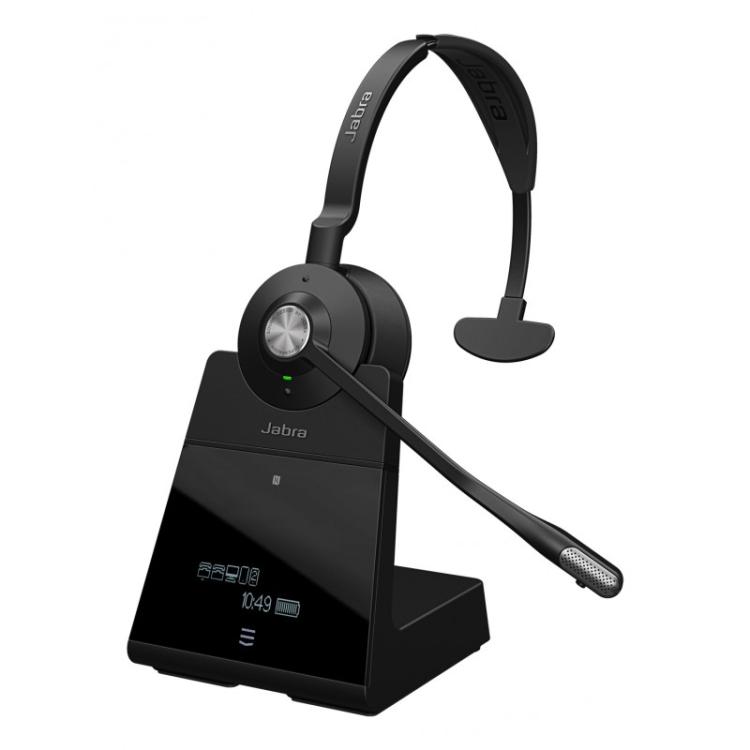 Jabra - Engage 75 SE Auriculares Inalámbrico Diadema Oficina/Centro de llamadas Bluetooth Negro - 9656-583-111