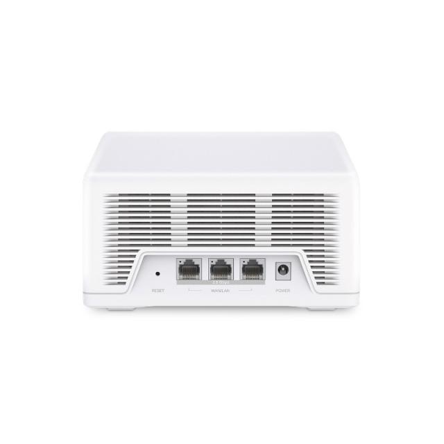 Mercusys - Halo H47BE Tribanda (2.4 GHz / 5 GHz / 6 GHz) Wi-Fi 7 (802.11be) Blanco 3 Interno