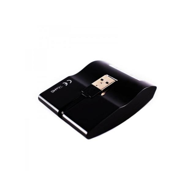 Approx - appCRDNILxV2 lector de tarjeta inteligente Interior USB USB 2.0 Negro