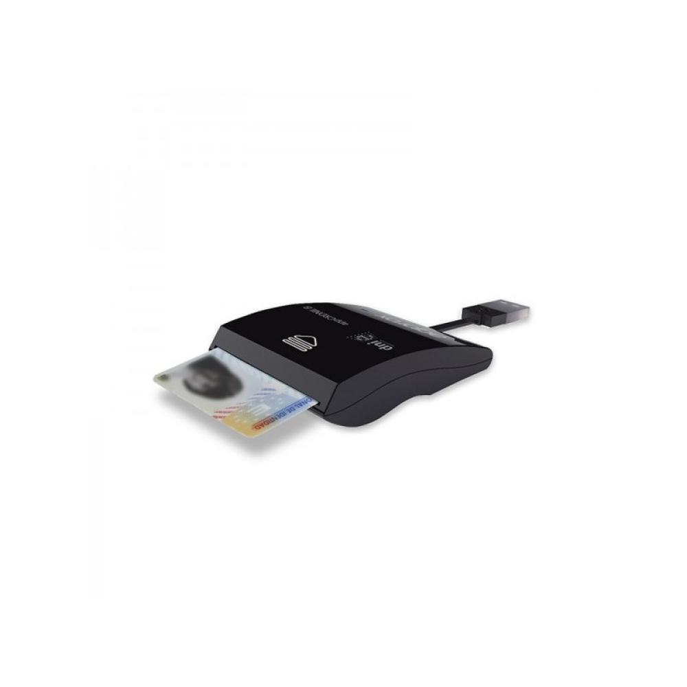 Approx - appCRDNILxV2 lector de tarjeta inteligente Interior USB USB 2.0 Negro