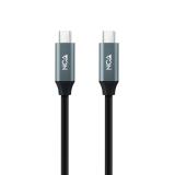 Nanocable - 10.01.4303 cable USB USB 3.2 Gen 2x2 3 m USB C Negro, Gris