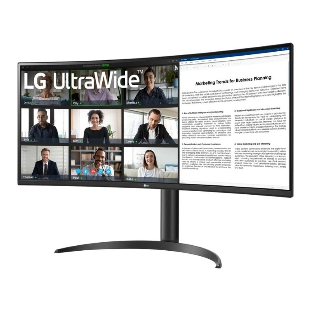 LG - 34WR55QK-B pantalla para PC 86,4 cm (34") 3440 x 1440 Pixeles Wide Quad HD Negro