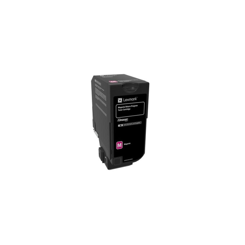 Lexmark - 74C20M0 cartucho de tóner 1 pieza(s) Original Magenta