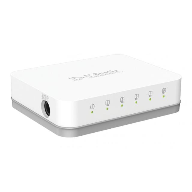 D-Link - GO-SW-5G No administrado Gigabit Ethernet (10/100/1000) Blanco