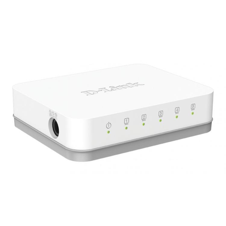 D-Link - GO-SW-5G No administrado Gigabit Ethernet (10/100/1000) Blanco