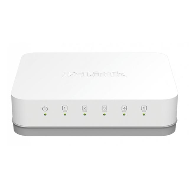 D-Link - GO-SW-5G No administrado Gigabit Ethernet (10/100/1000) Blanco
