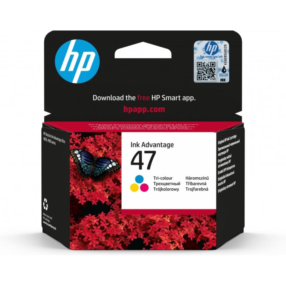 HP - Cartucho de Tinta Original 47 tricolor