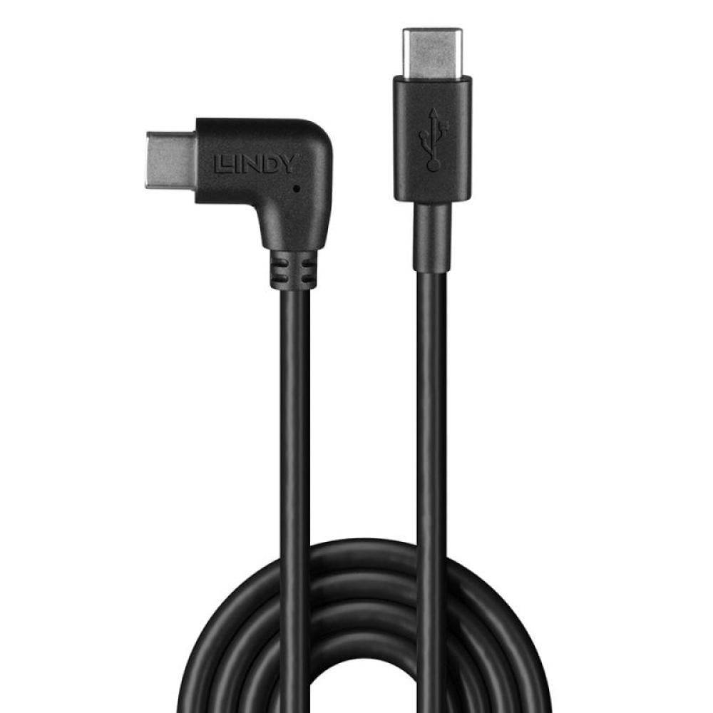 Lindy - 32005 cable USB USB 2.0 1 m USB C Negro