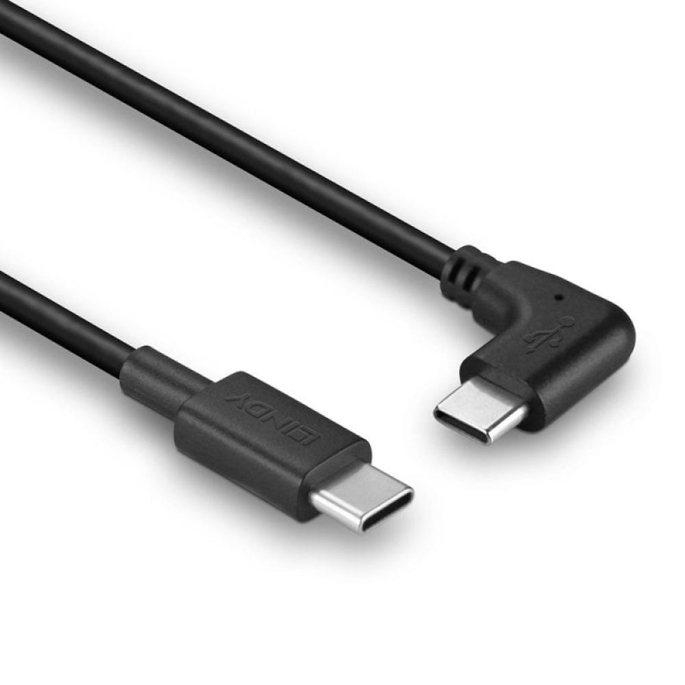 Lindy - 32005 cable USB USB 2.0 1 m USB C Negro